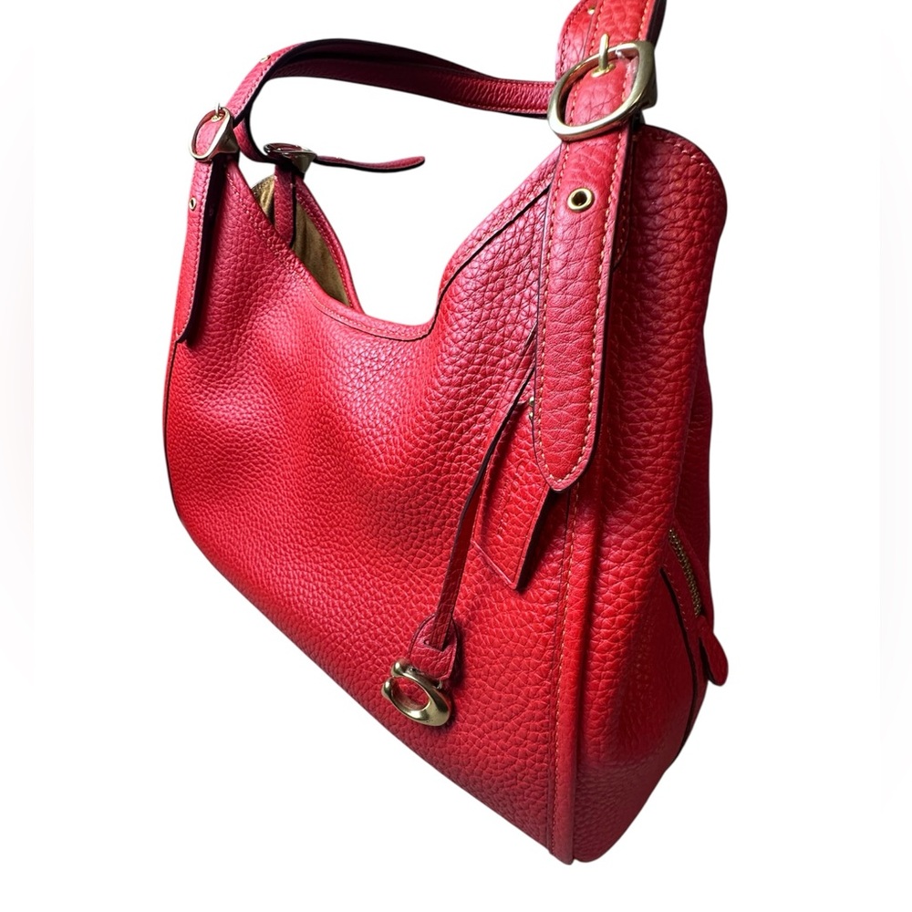 NWT Coach Vibrant Red Shoulder Bag - Picture 6 of 13